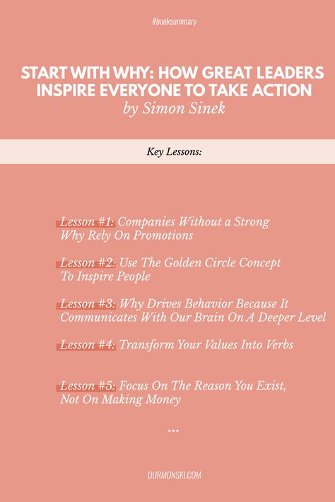 Articulate WHY you're in business (beyond making profit) to earn people's hearts and minds. See how you can do this by reading my book summary of Start with Why by Simon Sinek. #booksummary #books #goodreads Start With Why Book, Start With Why Book Summary, Start With Why Simon Sinek, Start With Why Simon Sinek Quotes, Simon Sinek Quotes, Best Books List, Starting A Company, Simon Sinek, Love Simon