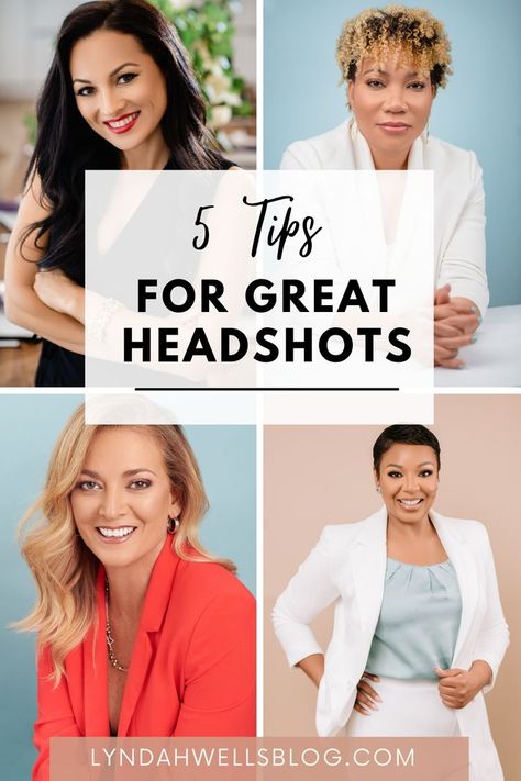 How To Take A Professional Photo, Headshot Photo Outfit Ideas, Tips For Headshot Photography, Professional Head Shots Woman, Professional Photo Outfit, Outfit Ideas For Professional Headshots, Linked In Profile Picture Ideas, Taking Professional Headshots, How To Pose For Professional Headshots