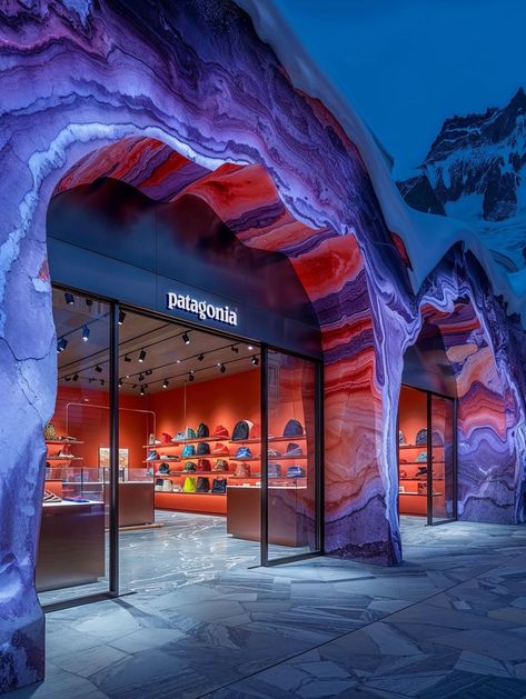 Patagonia Store, Alps Mountains, Climbing Equipment, Store Concept, Retail Concepts, Brand Strategist, Pop Collection, Bath Or Shower, Brand Management