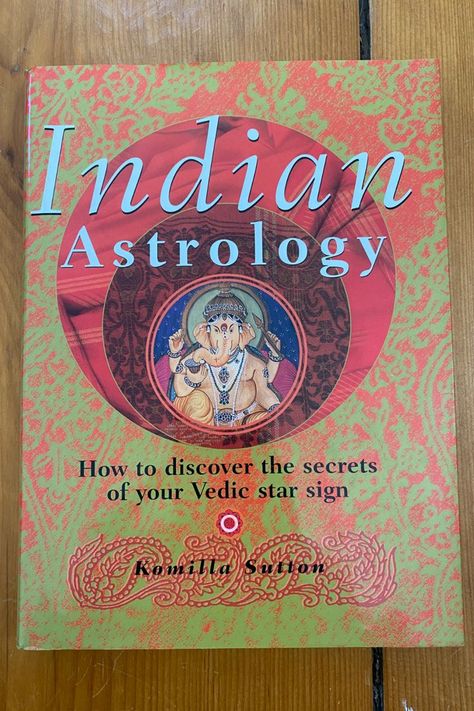 The front cover of Indian Astrology - how to discover the secrets of your Vedic star sign showing the elephant-headed Ganesh Indian Astrology, Healing Books, Astrology Books, Unread Books, Gardening Books, Vedic Astrology, Spirituality Books, Note Writing, Star Signs