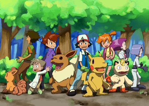 Pokemon Digimon Crossover Pokemon Tv Show, Pokemon Facts, Pokemon Vs Digimon, Pokemon Crossover, Pokemon Red Blue, Pokemon Blue, Pokemon Tattoo, Moe Anime, Pokemon Red