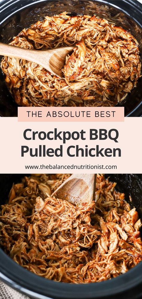 Try the best crockpot BBQ chicken recipe for sandwiches! This slow cooker method makes tender and delicious shredded chicken, perfect for your next meal. It's the best BBQ chicken in crockpot for easy meals, giving you the best crockpot BBQ pulled chicken that’s flavorful and satisfying. Bbq Chicken In Crockpot, Bbq Chicken Crockpot Easy, Best Crockpot Bbq Chicken, Crockpot Bbq Pulled Chicken, Crackpot Chicken, Crockpot Shredded Bbq Chicken, Pulled Chicken Crock Pot Recipes, Chicken Recipe Slow Cooker, Barbecue Chicken Crock Pot