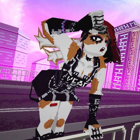 null   by  PSX Bunlith  BLM ACAB Psx Aesthetic, Low Poly Anime, Low Poly Blender, Low Poly Aesthetic, Ds Aesthetic, Low Poly Characters, Ps1 Aesthetic, Lowpoly Art, Emo Cat