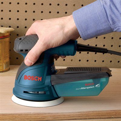 Random Orbital Sander Bosch Power Sander ROS20VSK Variable-Speed Random-Orbit Palm Sander with Hard Case - Electrical Hand Tools, Best Random Orbital Sander, Power Sander, Dust Collection System, Orbital Sander, Tool Bench, Funky Junk Interiors, Funky Junk, Dust Collection