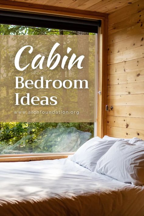 38+ Cabin Bedroom Ideas That You Will Die For 2024 Lake Cabin Bedroom Ideas, Cute Cabin Bedroom, Cabin Master Bedrooms Cozy, Bedroom Ideas Cabin, Small Cabin Bedroom Ideas, Romantic Cabin Bedroom, Cabin Interiors Bedroom, Small Cabin Bedroom, Modern Cabin Bedroom