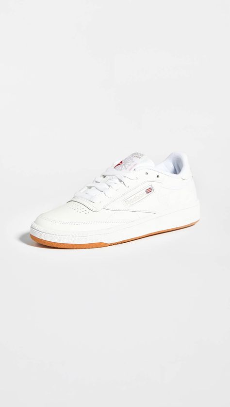 What To Wear To Disney, Minimalist Wardrobe Capsule, Best White Sneakers, Reebok Club C 85, Club C 85, Reebok Sneakers, Reebok Club C, Club C, Reebok Women