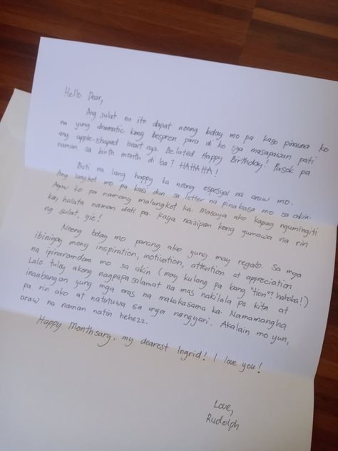 Handwritten Letter, Birthday, Quick Saves