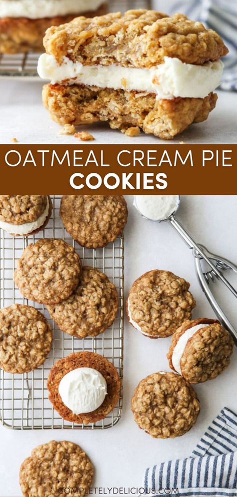 Oatmeal Cream Pies Pioneer Woman, Oatmeal Cream Pie Overnight Oats, Oatmeal Cookies Cream Pie, Oat Meal Cream Pies, Magnolia Oatmeal Cream Pie, Whoppie Pies Oatmeal, How To Make Oatmeal Cream Pies, Oatmeal Raisin Cream Pies, Easy Oatmeal Cream Pies