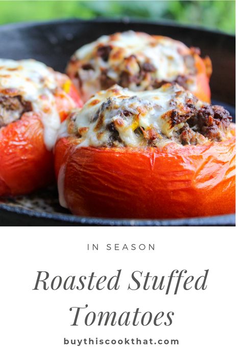 Stuffed Tomatoes With Ground Beef, Steak Tomatoes Recipes, Beef Steak Tomatoes Recipes, Stuffed Tomatoes Recipes, Stuffed Tomatoes, Tomato Dishes, Tomato Recipes, Veggie Dishes, Main Meals