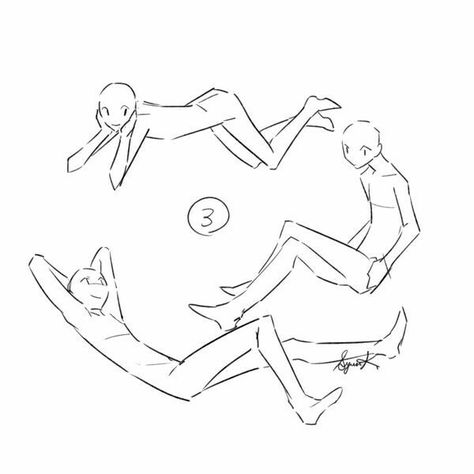 Body positions, laying down, on elbows, sitting up; How to Draw Manga/Anime Couple Drawing, Drawing Body Poses, Draw The Squad, People Poses, Drawing Templates, Poses References, Anatomy Drawing, Figure Drawing Reference, Art Poses