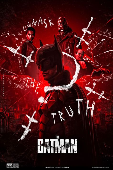 Batman Movie Posters, The Batman Movie, The Batman 2022, Batman Comic Wallpaper, Batman 2022, Posters Movie, Tipografi 3d, Batman Fan Art, Haunting Photos