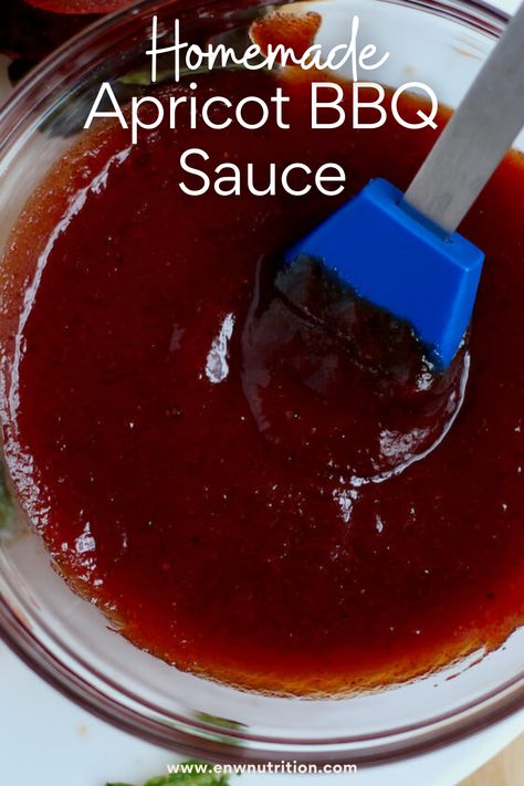 Fruit Bbq Sauce Recipe, Plum Bbq Sauce Recipe, Apricot Bbq Sauce Recipes, Brisket Bbq Sauce Recipe, Apricot Bbq Sauce, Apricot Sauce Recipe, Honey Bbq Sauce Recipe, Homemade Barbecue Sauce Recipe, Barbecue Sauces