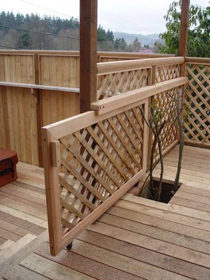 Diy Deck, Porch Gate, Deck Gate, Tor Design, Sliding Gate, Cool Deck, Lan Can, Dog Gate, Backyard Deck