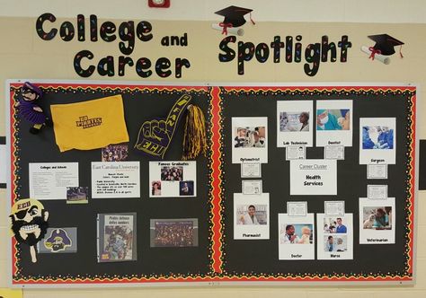 College and Career Readiness - Savvy School Counselor Career Bulletin Boards, School Counselor Bulletin Boards, Counselor Bulletin Boards, School Counseling Bulletin Boards, College Advising, College Advisor, Counseling Bulletin Boards, College And Career Readiness, High School Bulletin Boards