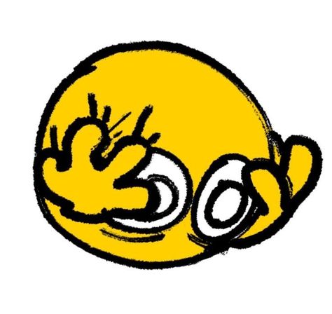 Cursed Emoji, Yellow, Twitter