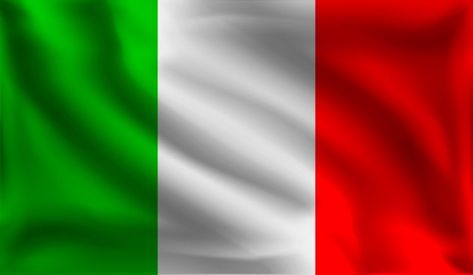 Waving italian flag, the flag of italy, ... | Premium Vector #Freepik #vector #ribbon #abstract #travel #texture Vespa Illustration, Flag Of Italy, Bahasa China, Italian Menu, طابع بريدي, Learn Italian, Italy Flag, Holy Roman Empire, Italian Flag