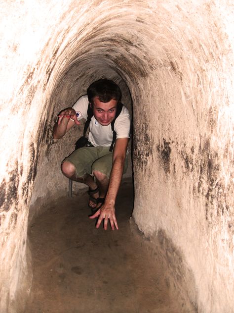 crawl through the Chu Chi Tunnels in Vietnam Chu Chi Tunnel Vietnam, Background Reference, Vietnam Travel, Ho Chi Minh City, Ho Chi Minh, Hanoi, Wonderful Places, East Coast, Vietnam