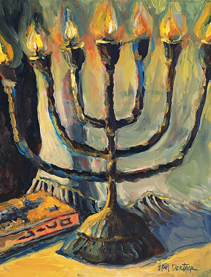 Ancient Jewish Art, Holocost Art, Jew Aesthetic, Jewish Illustration, Happy Hanukkah Images, Judaism Art, Holy Spirit Art, Judaica Paintings, Prophetic Painting