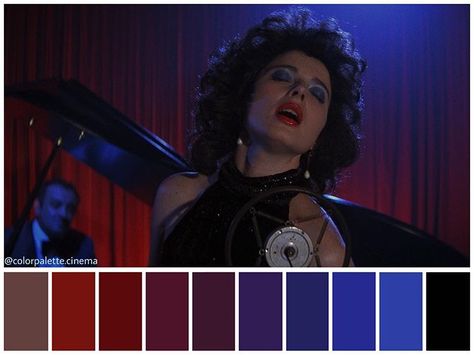 Blue Velvet Movie, Blue Velvet 1986, Movie Color Palette, Cinema Colours, Color Script, Red Colour Palette, Film School, Film Inspiration, Cinematic Photography