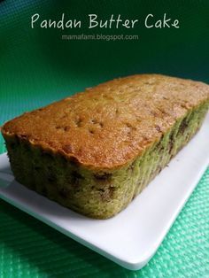 MamaFaMi's Spice n Splendour: Pandan Butter Cake (A Keeper) Cake Varieties, Pandan Cake, Resepi Biskut, Cream Cheese Frosting Cake, Resep Brownies, Asian Cake, Resipi Kek, Semolina Cake, Butter Cake Recipe