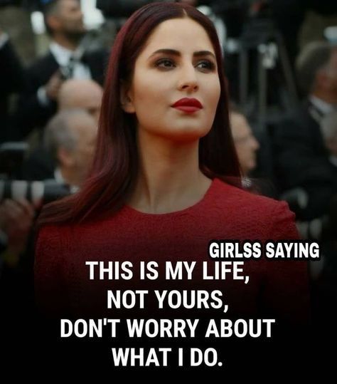 Girly Sayings, Attitude Girl, Tough Girl Quotes, Happy Girl Quotes, Inspirtional Quotes, Positive Attitude Quotes, Classy Quotes, Strong Mind Quotes, Attitude Quotes For Girls