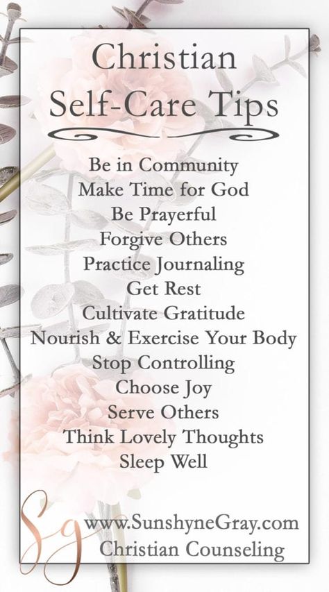 Learn 13 tips for Christian self care! Christian self care is not selfish, rather it equips you to be selfless. Self care enables us to thrive and you might be surprised by how scripture backs up Christian self care! Click through to get a free printable gratitude list and "Taking Thoughts Captive" Bible study. #selfcare #christianlifestyle #biblestudy #mentalhealthmatters #faith Christian Self Care, Christian Counseling, Gratitude List, Christian Encouragement, Christian Inspiration, Christian Life, Christian Faith, Way Of Life, Faith Quotes