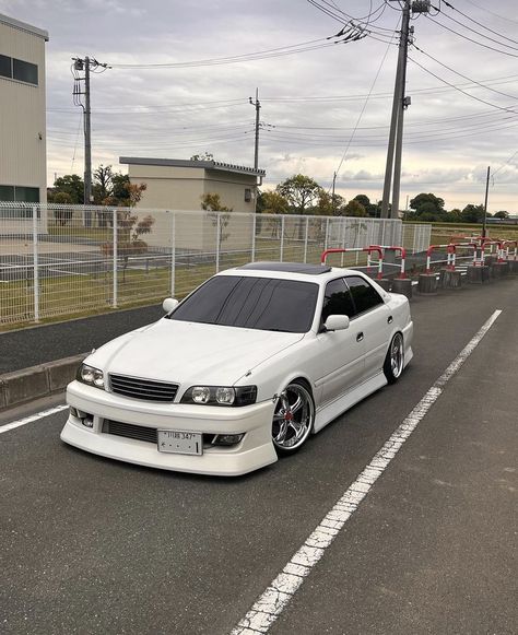 Toyota Old Cars, Cheap Jdm Cars, Japanese Street Cars, White Jdm Cars, White Drift Car, Old Jdm Cars, Bippu Cars, Old Japanese Cars, 90s Japanese Cars