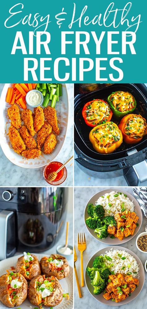 Essen, Lazy Air Fryer Recipes, Airfryer Freezer Meals, Air Fryer Family Recipes, Ninja Double Air Fryer Recipes, Healthy Dinner Recipes For Family Air Fryer, Easy Weeknight Dinners Healthy Air Fryer, One Pot Air Fryer Meals, Ninja Dual Air Fryer Recipes Uk