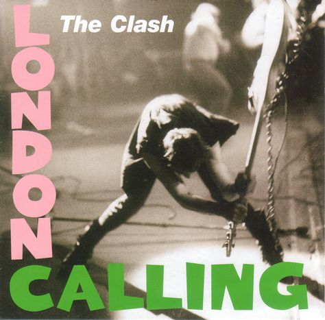 The Clash - London Calling. One of my favorite album covers ever. London Calling The Clash, The Clash London Calling, Clash London Calling, Muzică Rock, Famous Album Covers, Greatest Album Covers, Classic Album Covers, Joe Strummer, Cool Album Covers