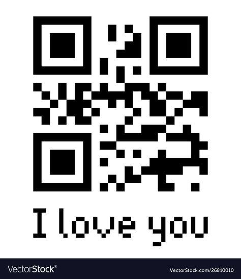 Pixel Art Qr Code, I Love You In Number Code, I Love You Aesthetic Text, Qr Code Wallpaper, I Love Me Icon, Love Qr Code, Che Guevara Art, Coding Quotes, Meaningful Tattoo Quotes