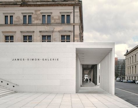 david chipperfield completes james simon galerie in berlin Pergamon Museum, Museum Logo, Contemporary Museum, Visit Berlin, Museum Island, David Chipperfield Architects, Berlin Photos, David Chipperfield, Mini Clubman