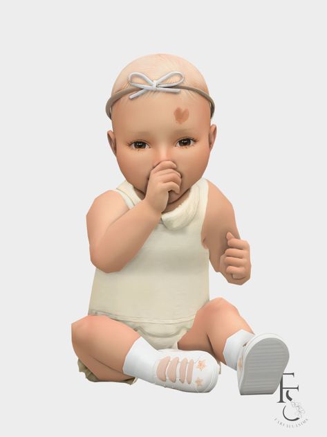 Soft Infant Lookbook 🍋 ༄ Look ONE | Headband | Romper | Sneakers ༄ Look TWO | Headband | Sweater | Leggings | Shoes ༄ Look THREE | Headband | Sweater | Jeans | Uggs ༄ Look FOUR | Headband | Romp… Sims 4 Infant Headband, Infant Outfits Sims 4 Cc, Infant Shoes Sims 4 Cc, Sims 4 Infant Shoes, Sims 4 Cc Newborn, Sims 4 Newborn Cc, Romper And Sneakers, Sims 4 Cc Infant, Infants Cc