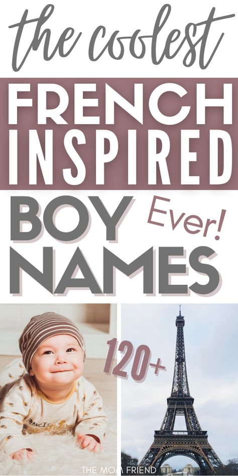 Old French Names, French Names Boys, Victorian Boy Names, Original Boy Names, Beautiful Boy Names, Baby Names French, French Boy Names, Name Ideas Boy, The Mom Friend