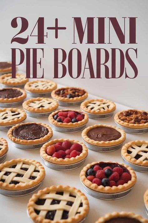 24+ Delicious Mini Pie Board Ideas You’ll Adore (List)