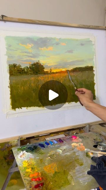 ARTIST 🎨 OIL PAINTING 🎨 TAALAY on Instagram: "#oilpaintings #art #artvideos #sunset #paintings #artgalleries" Sunset Paintings, Art Galleries, Art Videos, Oil Painting, Paintings, On Instagram, Instagram, Art