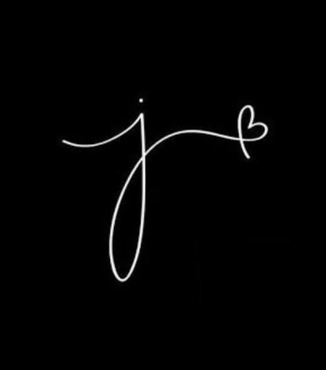 J Heart Tattoo Letter J, J On Finger Tattoo, J Ring Finger Tattoo, J Wrist Tattoo, Cursive J With Heart, Jb Tattoos Letters, Fine Line J Tattoo, Jm Tattoo Initial, Joe Tattoo Name