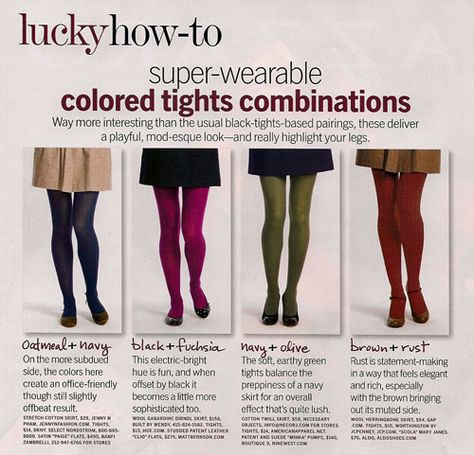 would love to get some colored tights- especially with all of my navy/gray/black skirts and dresses! 40s Mode, Arizona Robbins, Colored Tights, Looks Street Style, Stevie Nicks, Mode Inspo, Casual Winter Outfits, 가을 패션, Mode Vintage