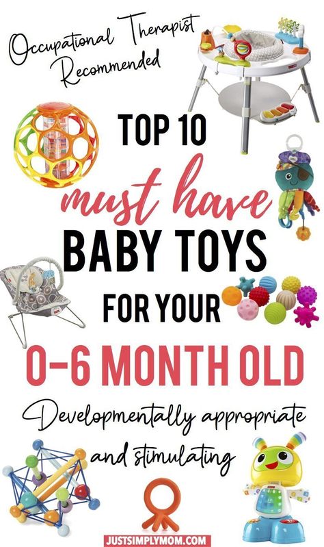 Top 10 Must Have Baby Toys for Your Newborn to 6 month Old - Just Simply Mom Baby Toy Box, Toys For Infants, Baby Toy Storage, 4 Month Old Baby, Wood Baby Toys, Best Baby Toys, Babies Stuff, 3 Month Old Baby, Multi Sensory