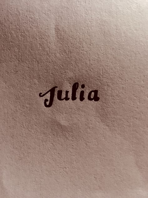 #paper #names Julia Name Art, Julia Name, Name Logo, Name Art, Lettering Fonts, Baby Names, Phone Wallpaper, Vision Board, Wallpapers