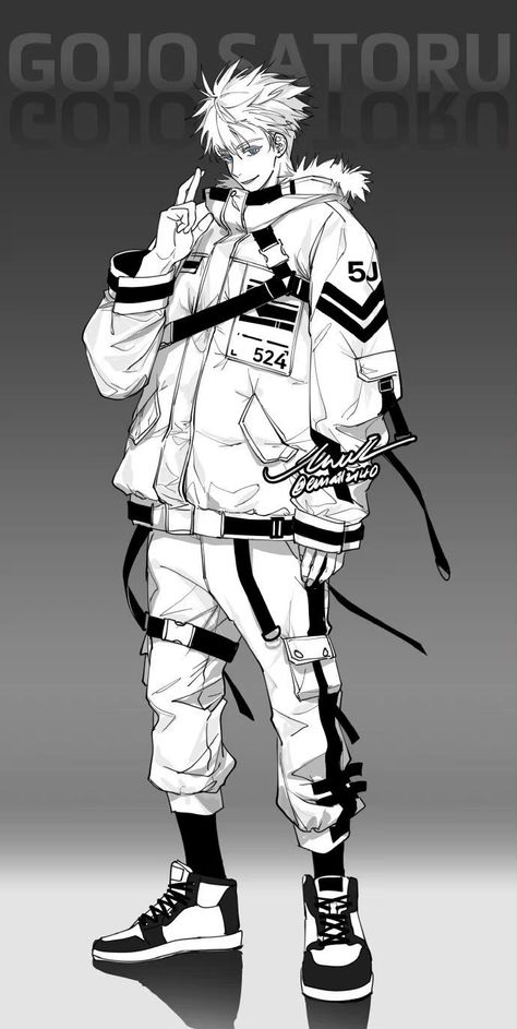 Techwear Drawing, Cyberpunk Outfit Drawing, Techwear Character Design, Techwear Art, Techwear Anime, Anime Techwear, Cyberpunk Outfit, Outfit Drawing, Cyberpunk Clothes