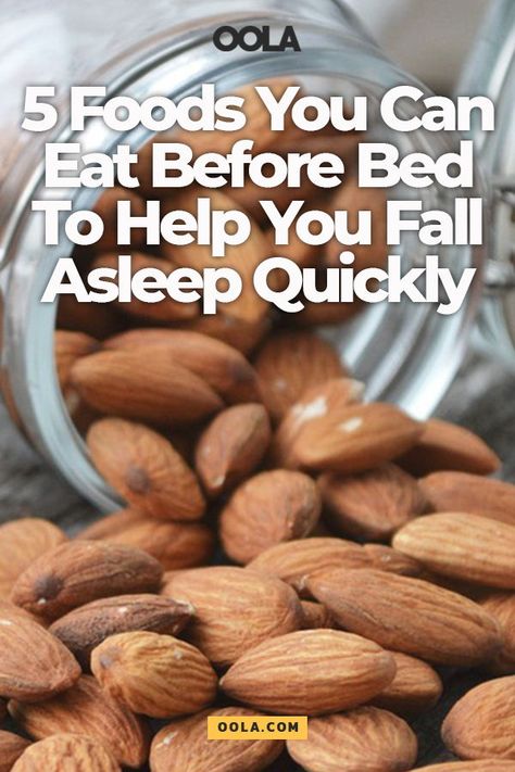 5 Foods You Can Eat Before Bed To Help You Fall Asleep Quickly Food To Help Sleep, How To Fall Asleep Quickly, Fall Asleep Quickly, Help Sleep, Eating Before Bed, Counting Sheep, Sleep Remedies, Sleep Help, Fall Asleep Faster