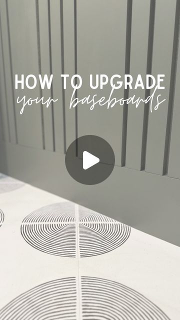 Maddie Winchester l  DIY + Home on Instagram: "🔨 Replacing your baseboards isn’t as tough as you think! 

✨ Once I got over the fear of ripping something off the wall, I saw the great benefit in replacing builder-grade baseboards with a chic new replacement. 

✨ My favorite, is to use a 1x6 primed MDF board. I love the height it gives and how clean it looks on the wall. It’s also the same width of the boards I’m using for the board + batten design, which has everything flush up against each other. 

🔨 I love my @zenithbydanco tools for this, and how easy it makes ripping old baseboards off. I’ll never go back to my puny crowbar. 

Tools I used: 
✨ Utility knife
✨ @zenithbydanco trim puller
✨ hammer
✨ Brad nailer
✨ stud finder

👉🏼 Follow @winchester_woodcrafts for more budget-friendly u Replace Baseboards, Diy Baseboards, Board Batten, Stud Finder, Brad Nailer, Builder Grade, Never Go Back, Mdf Board, Utility Knife