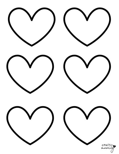 10 Free Printable Heart Templates Free Printable Hearts, Heart Coloring Pages Free Printable, Craft Templates Printable, Heart Templates Free Printables, Printable Heart Template, Bible Crafts Sunday School, Inspiration Journal, Footprint Crafts, Heart Coloring Pages