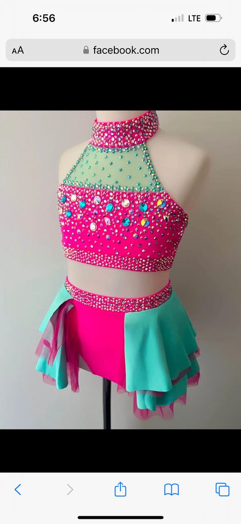 Sassy Dance Costumes, Jazz Dance Costumes Sassy, Jazz Dance Outfits, Pretty Dance Costumes, Dance Things, Jazz Dance Costume, Layered Ruffle Skirt, Tap Costumes, Jazz Costumes