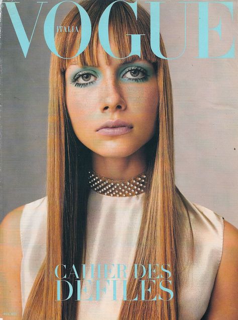 70s Vintage - Vogue Italia 1970s Makeup, Vintage Vogue Covers, 70s Makeup, Vogue Vintage, Vogue Magazine Covers, Fashion 70s, Richard Avedon, Vogue Covers, Vintage Makeup