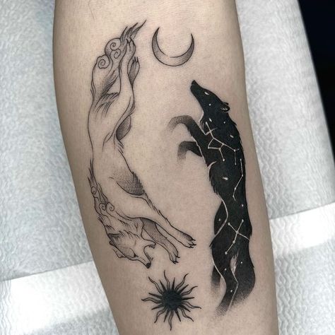 All Posts • Instagram I Am The Moon, Wolf And Moon Tattoo, Wolf Tattoos For Women, Rain Tattoo, Lotr Tattoo, Earthy Tattoos, Forest Tattoos, Goddess Tattoo, In My Dreams