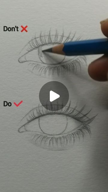 laxmi sah on Instagram: "Eye tutorial 👁✔  . Dm for commission artwork/paid artwork 📩 . . #drawing #sketch #eyetutorial #eye #tutorial #howtodraw #artistlaxmisah" Eyes To Sketch, Eyes Tutorial Sketch, How To Draw Female Eyes, Eyes Sketch Tutorial Step By Step, Sketch Eyes Tutorial, Drawing Of A Eye, Asian Eyes Drawing, How To Draw An Eye, Eye Sketch Tutorial