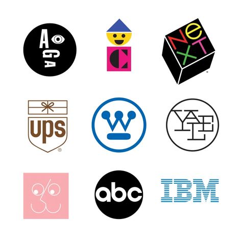 Paul Rand: Pioneer by Design | Baseline blog Paul Rand Logos, Corporate Logo Design, Rand Paul, Milton Glaser, Paul Rand, Parsons School Of Design, Corporate Design, Design Graphique, History Design