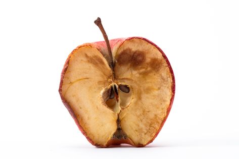 Scientists turn rotten apples into a highly efficient lithium battery alternative Rotting Apple, Half Apple, Rotten Food, Rotten Apple, Stella Art, Rotten Fruit, Apple Stock, Rotten To The Core, Growth And Decay