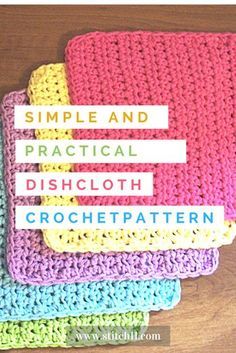 Crochet Washcloth Free Pattern, Crochet Washcloth Free, Cloth Crochet, Crochet Dish Towels, Crochet Washcloth Pattern, Crochet Scrubbies, Dishcloth Knitting Patterns, Dishcloth Crochet Pattern, Dishcloth Pattern